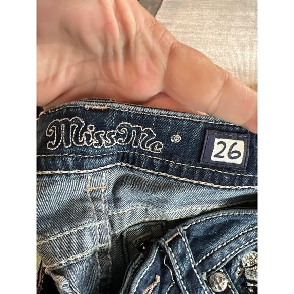 Miss Me size 26 Signature Cudded Skinny jeans - Picture 3 of 5